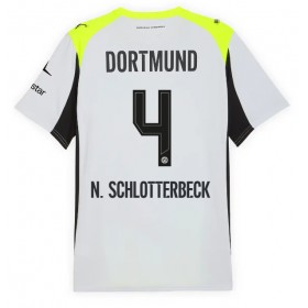 Borussia Dortmund Nico Schlotterbeck #4 Borta Kläder 2025-26 Kortärmad